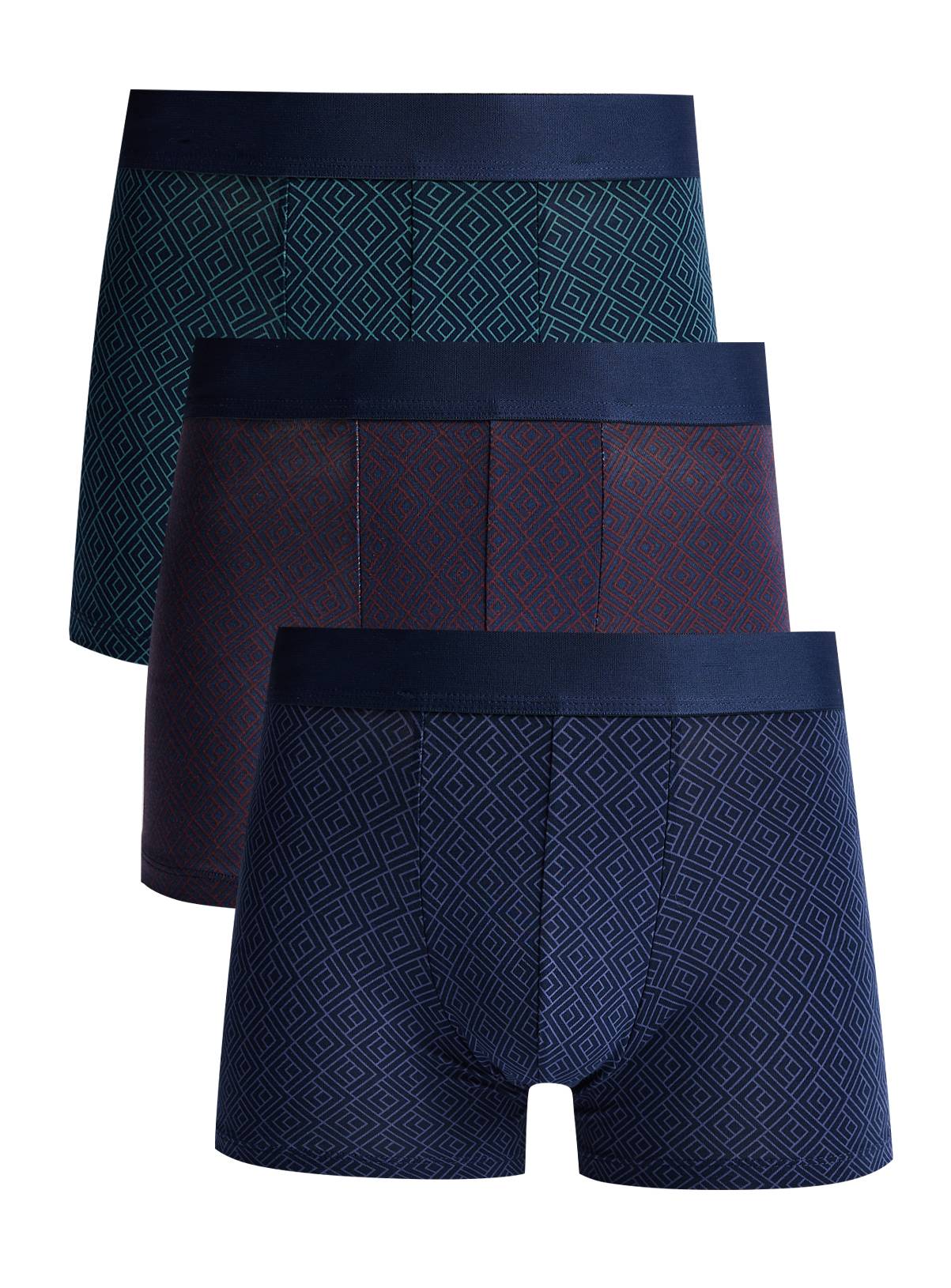 Stretchy Cotton Hipster 3-Pack  S - Image 1
